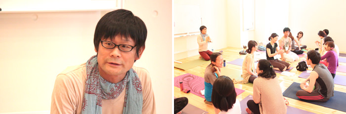 内田かつのり先生と講座風景