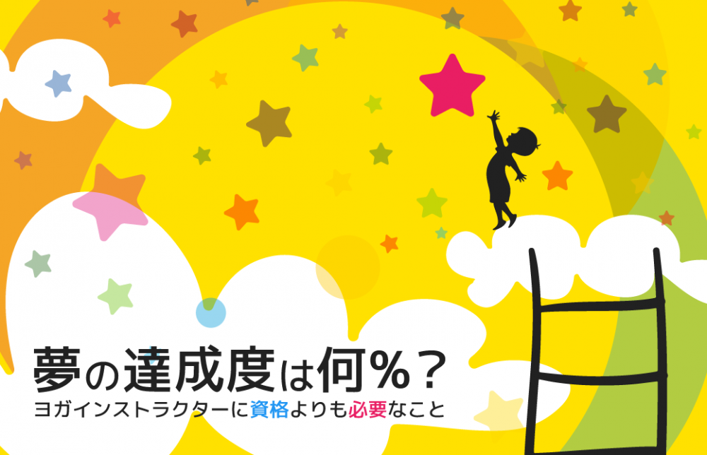 夢の達成度は何%？