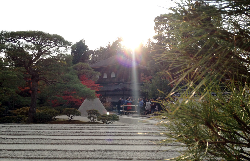 mahokoのブログ 銀閣寺の風景