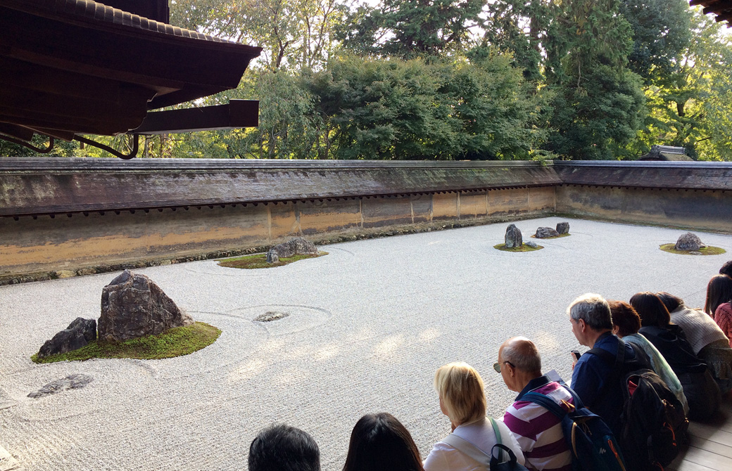mahokoのブログ 龍安寺の石庭