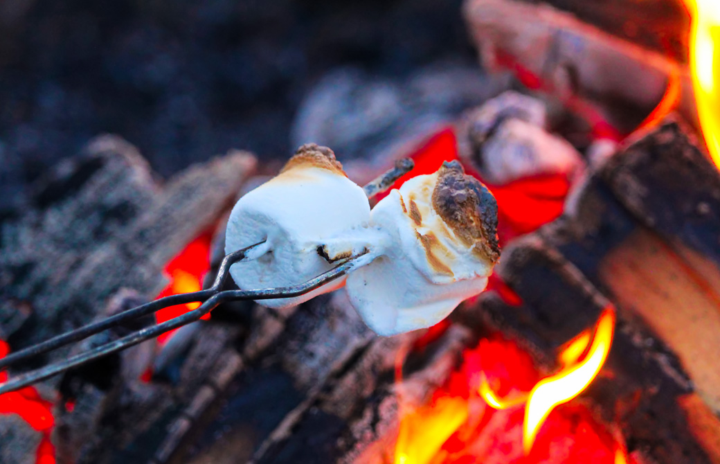 焼きマシュマロ スモア と焚き火 Smore ヨガジェネレーション Yogageneration