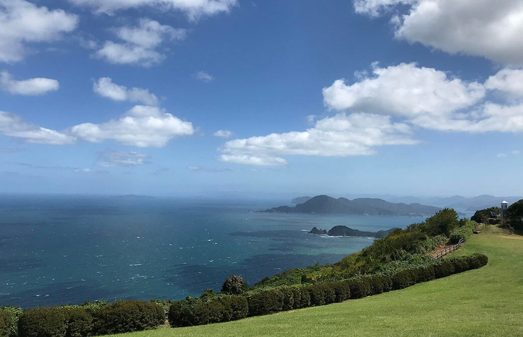 雄大な景色を眺めて「無心」になる経験をした、山口県北長門海岸地域