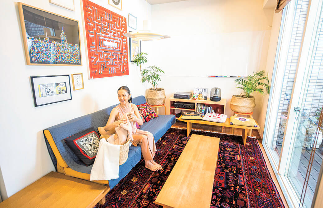 3月にリニューアルして、液体洗剤はウールも洗えるようになり、ますます使いやすくなったというリリーさん