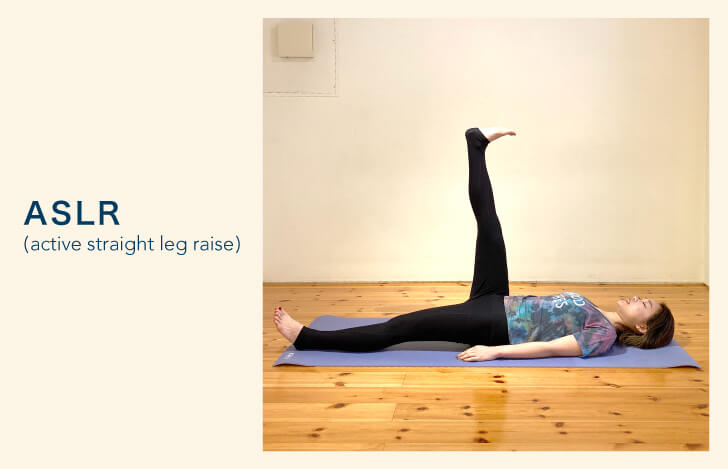 下半身のセルフチェック：ASLR