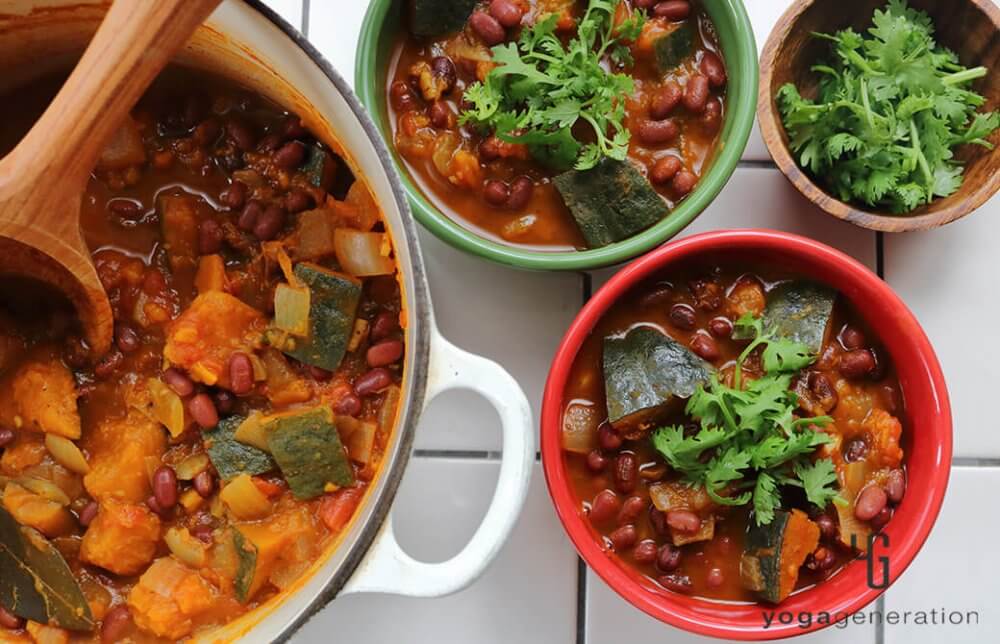 カボチャと小豆のメキシカンな『いとこ煮』