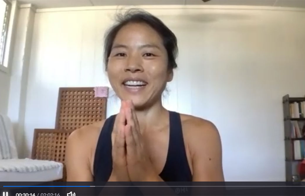 ヨーコ・フジワラのマイソール入門クラス