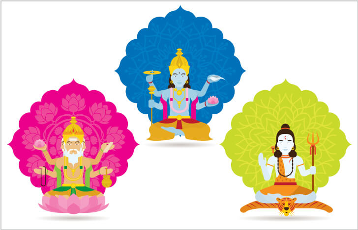インドの3大神