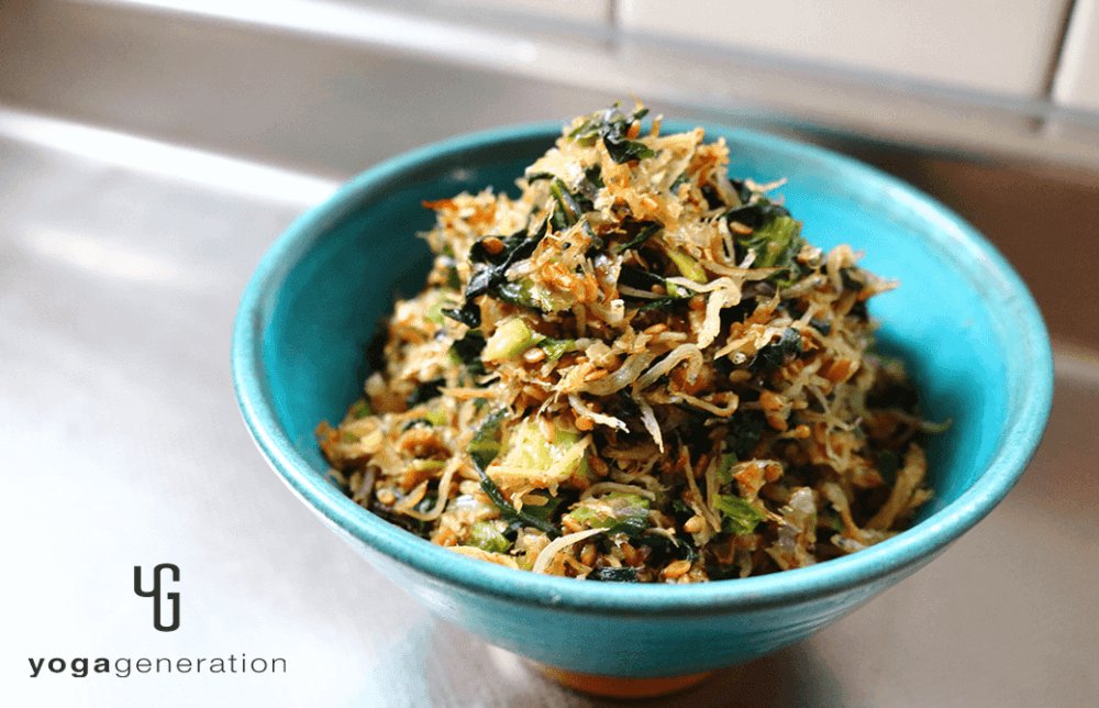 青菜の焦がし醤油ふりかけ