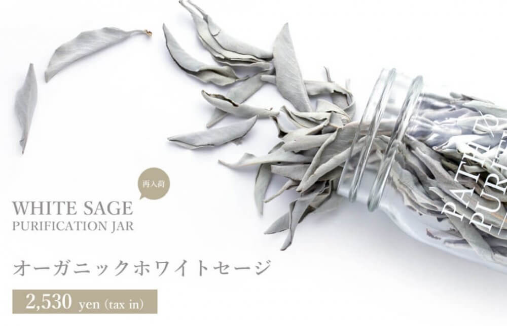 【パストゥピュリティ】ナチュラルインセンス／ホワイトセージ