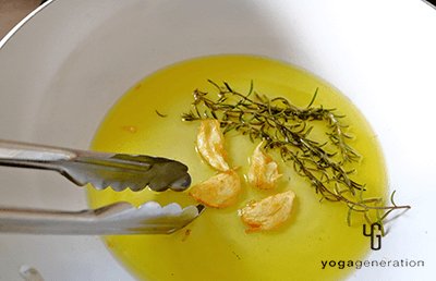 フレーバーオイル作り