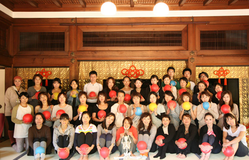 Miwa先生のヨガスマイルでの写真