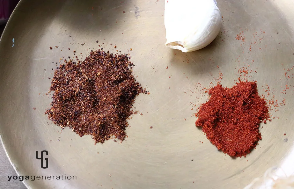 2種類のスパイス