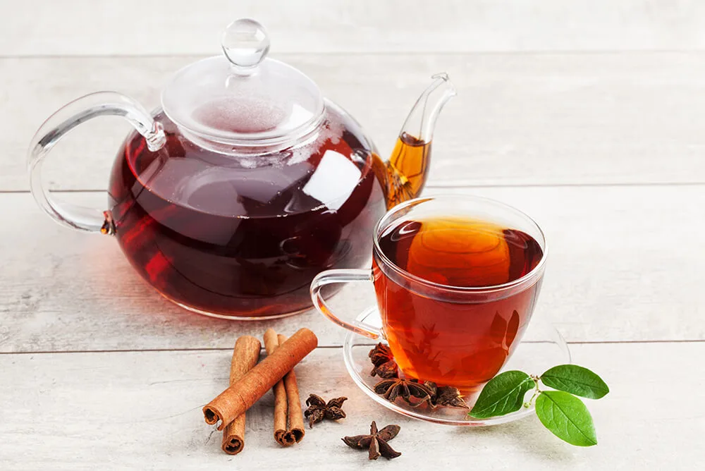 スパイスの入った紅茶