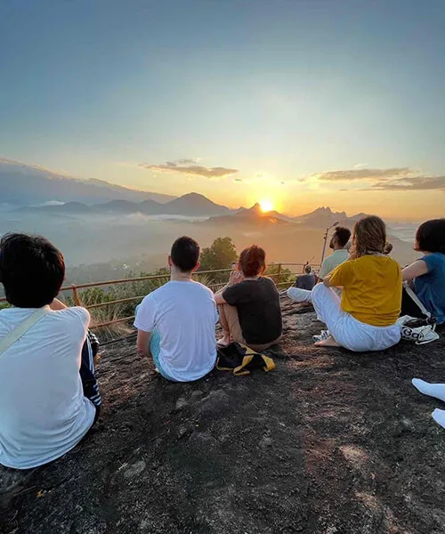 一緒に参加した世界中の参加者たち