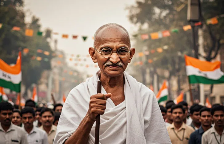 インド独立の父：マハトマ・ガンディー