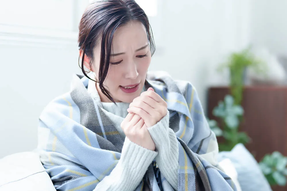 「冷え」に悩む女性