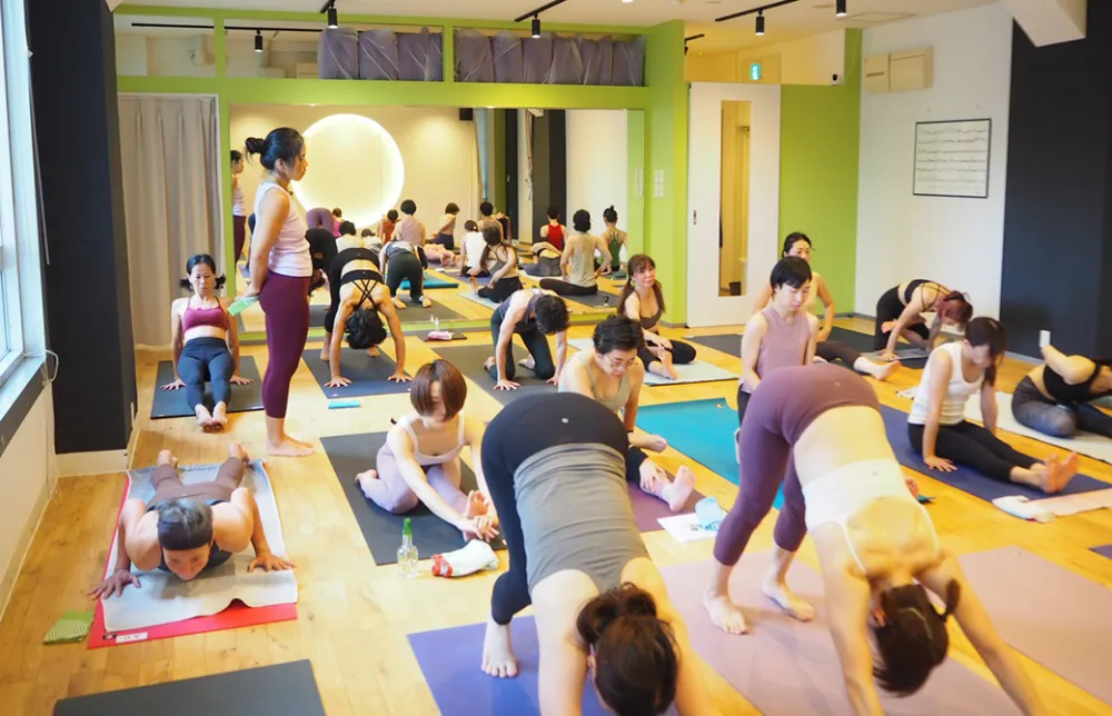 ヨーコ・フジワラマイソールクラスの様子